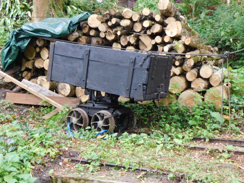 Timber bodied tram  tub  skip wagon, with mostly original woodwork.brPhotographer Jon KelseybrDate taken 01092024