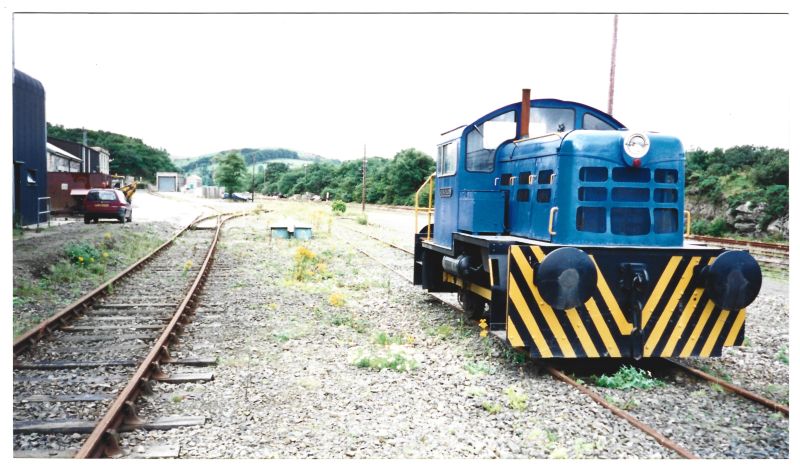 Flying Falcon in Meldon Quarry yard in 1998brPhotographer Unknown